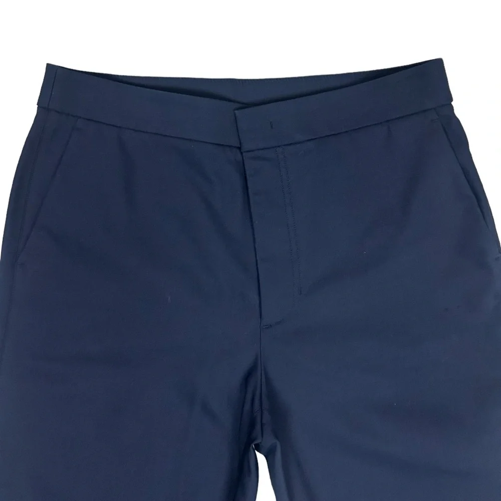 HELMUT LANG Slim Leg Twill Trouser Pants Black Raw Hem Black Sz. 10 DarkAcademia - Picture 5 of 16